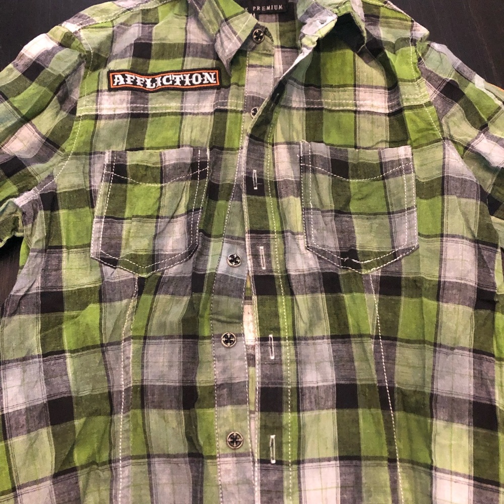Affliction Button Up - image 2